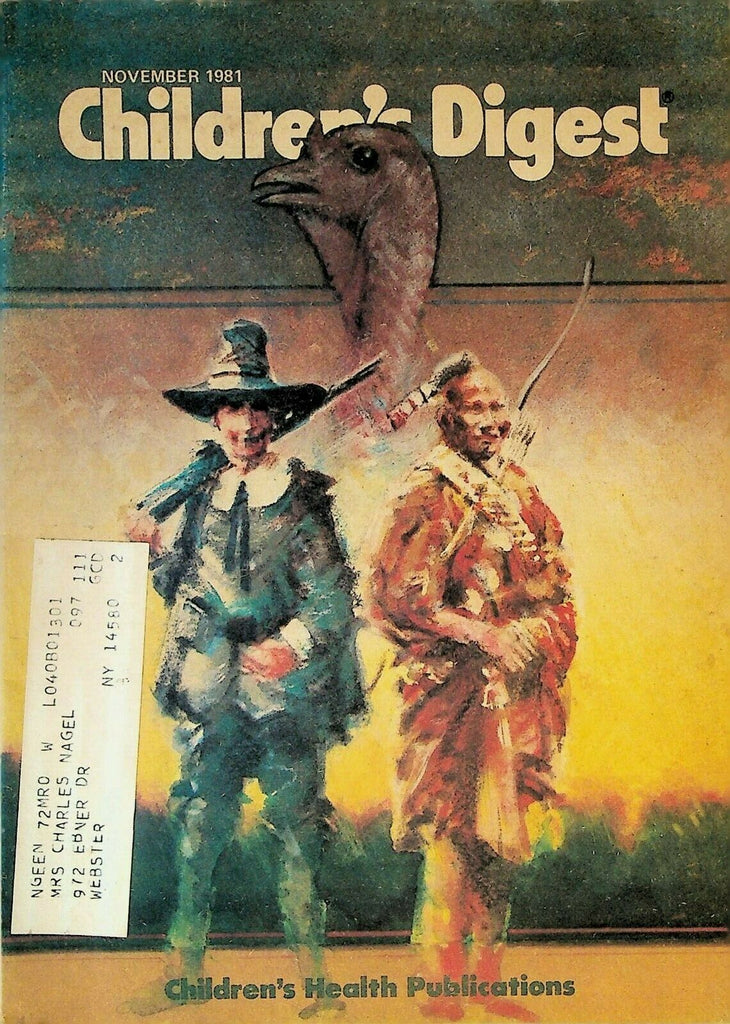 Children's Digest Magazine November 1981 Thanksgiving JR Ewing Dallas