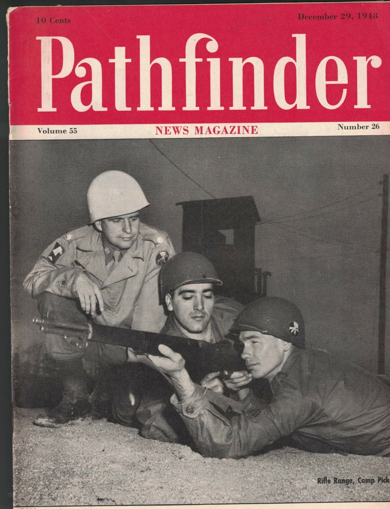 Pathfinder Magazine December 29 1948 Rifle Range Camp Pickett Alger Hiss