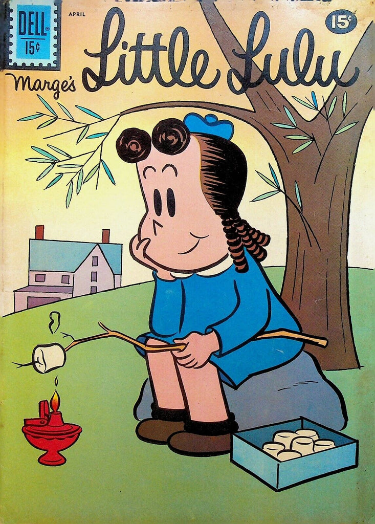 Marge's Little Lulu 154 Dell Comics 1961 Toasting Marshmallows Lighter