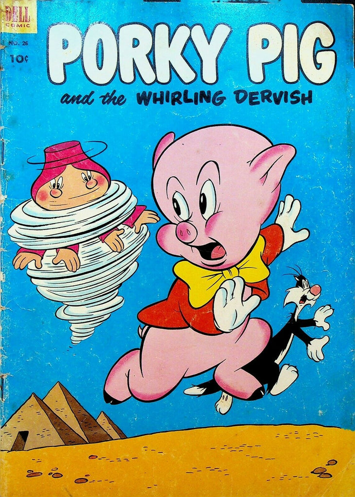 Porky Pig 26 Dell Comics 1953 Whirling Dervish