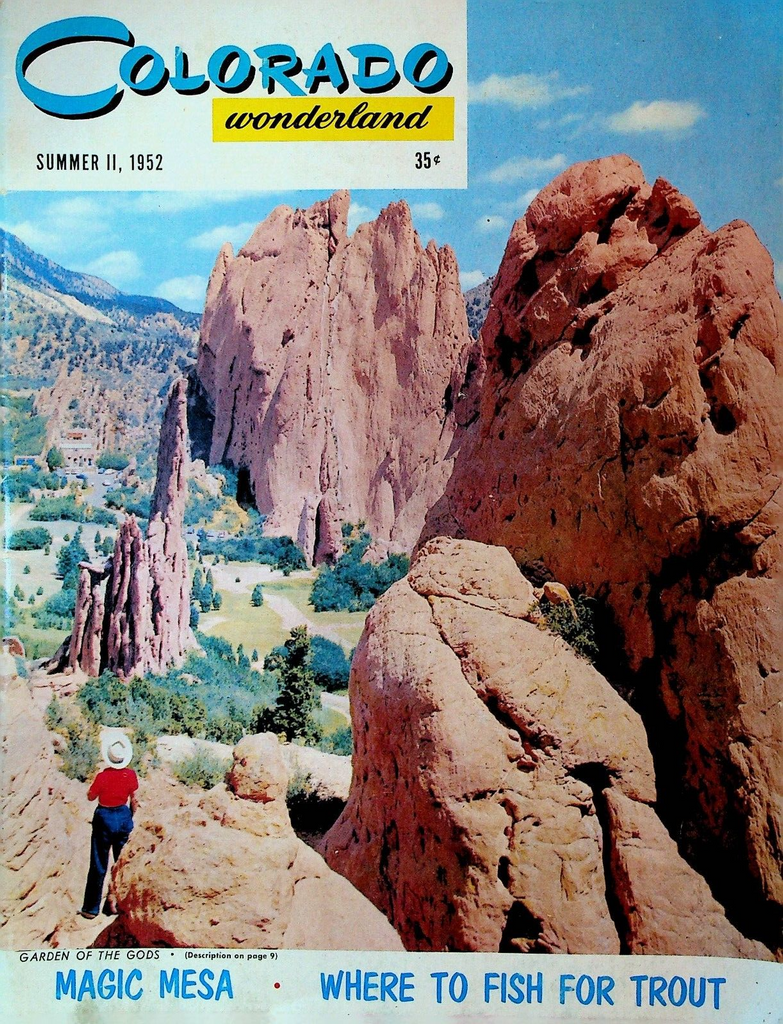 Colorado Wonderland Magazine Summer II 1952 Garden of the Gods State Fair