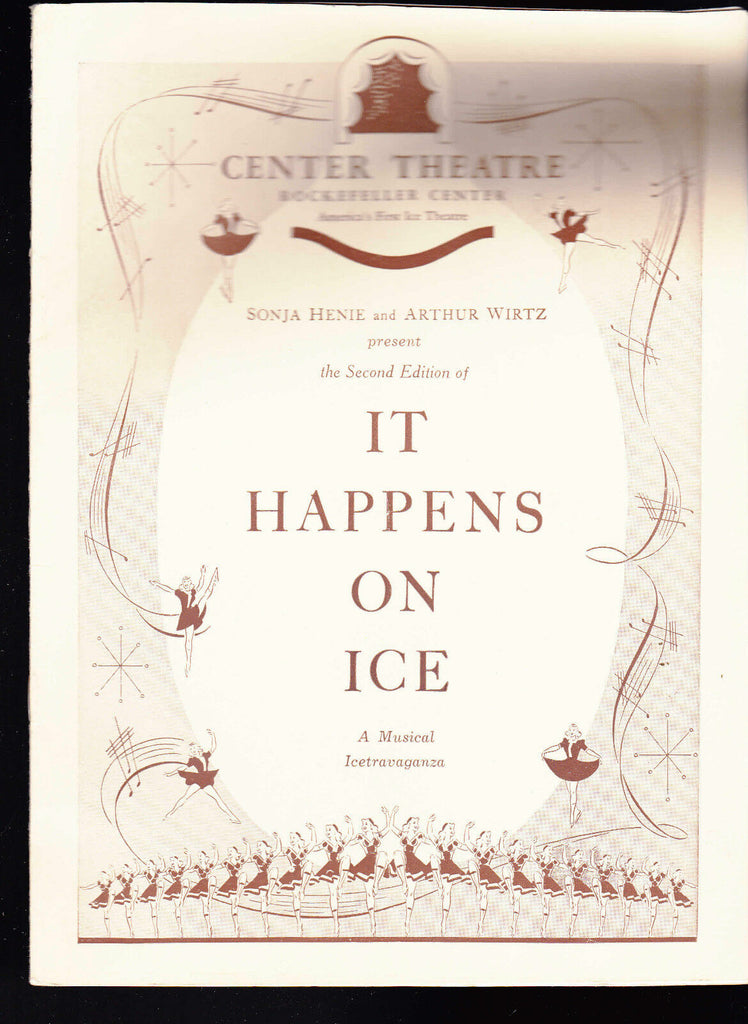 It Happens on Ice Sonja Henie Program February 15 1942 Rockefeller Center