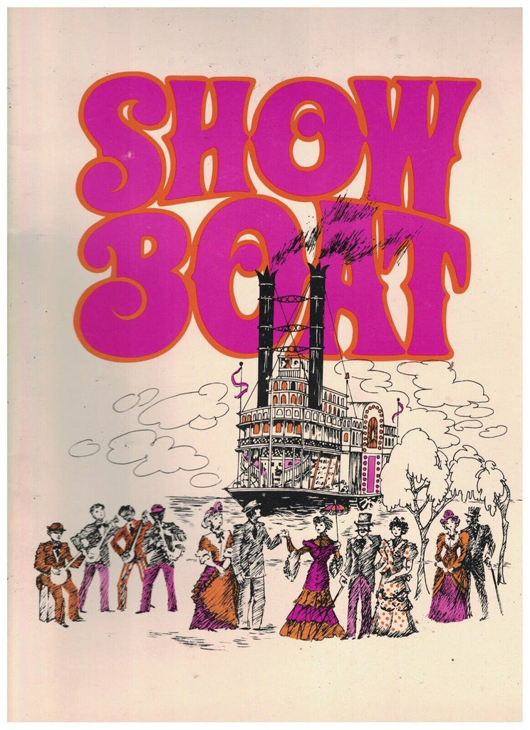 Show Boat Traveling Cast 1980 Program Foirrest Tucker Tom KcKinney Bill Nabel