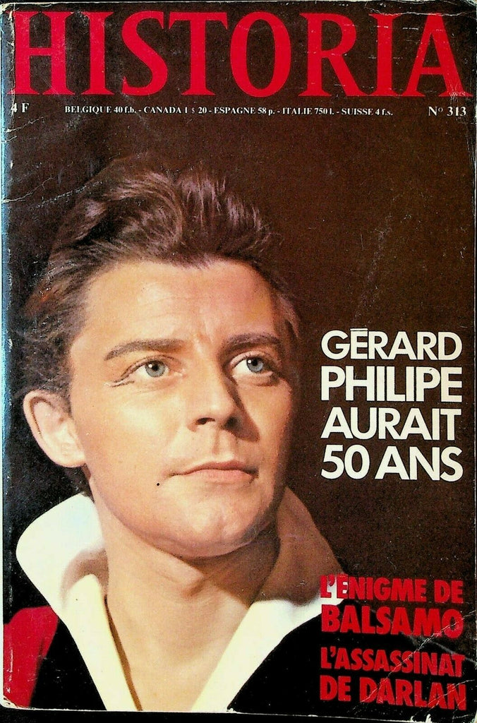 Historia Magazine December 1972 Gerard Philipe Louis Pasteur WWII Louis XIV