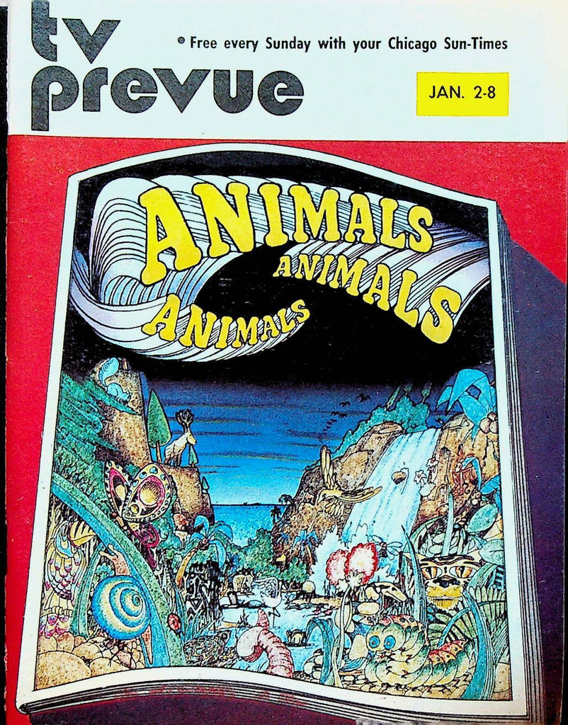 TV Prevue Magazine January 2 1977 Hal Linden Animals President Gerald Ford