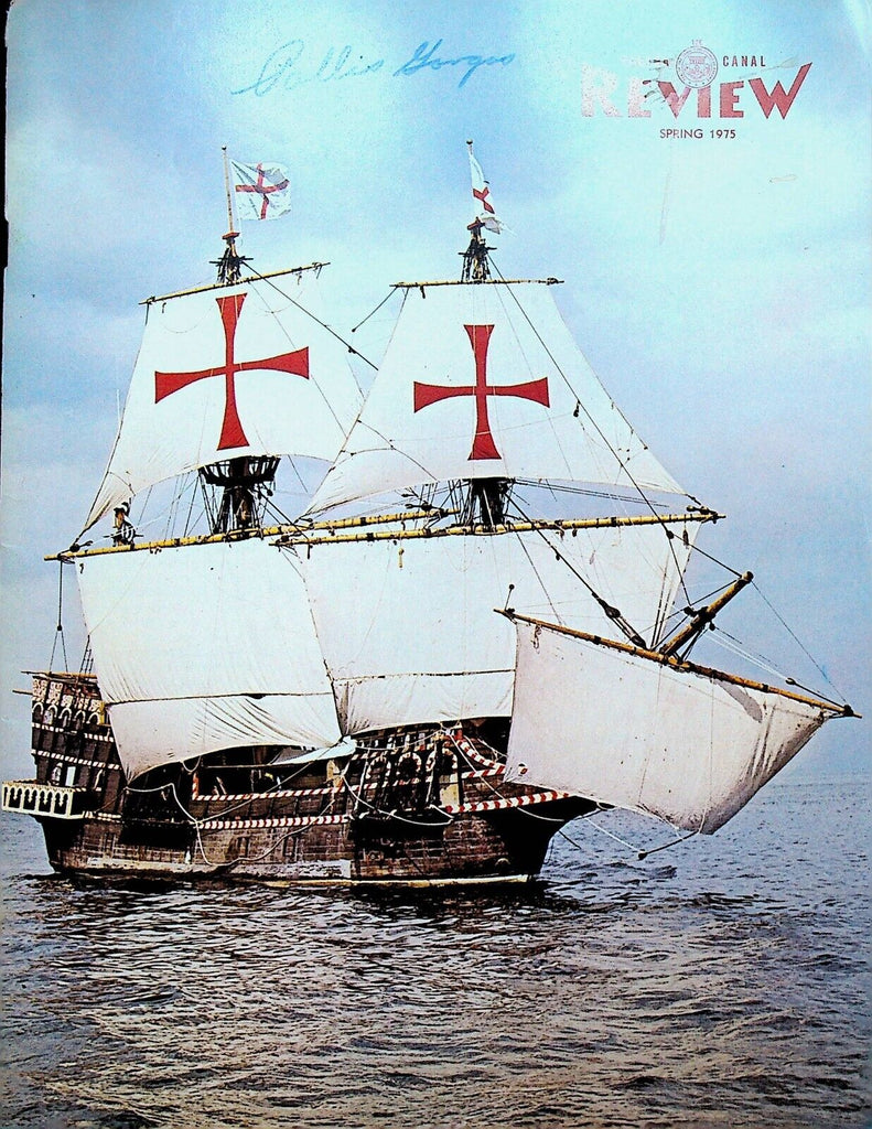 Panama Canal Review Spring 1975 Sir Francis Drake Nata Golden Hinde