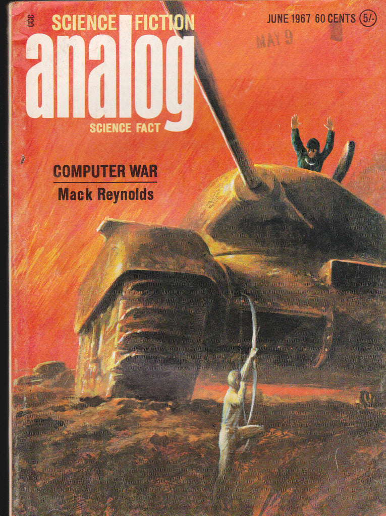 Analog Magazine Mack Reynolds Lloyd Biggle Jr June 1967 Science Fiction