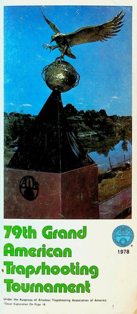 Grand American Trapshooting Tournament Program 1978 79th Annual