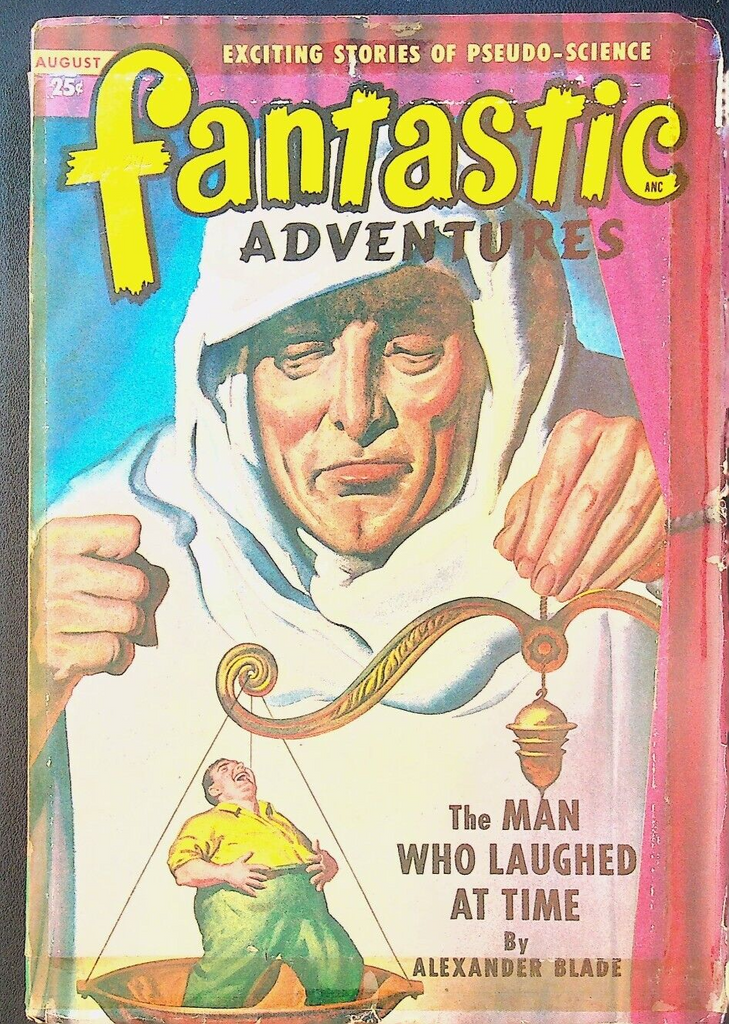 Fantastic Adventures Pulp August 1949 Rog Phillips Alexander Blade