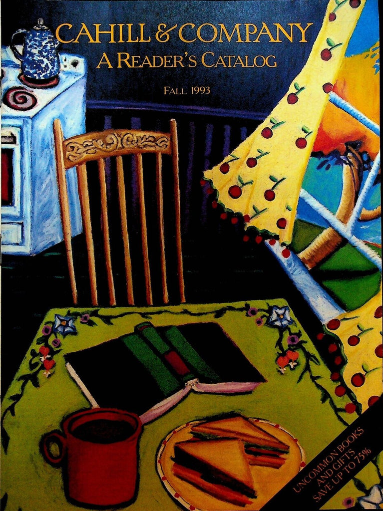 Cahill & Company A Reader's Catalog Fall 1993 Books Accessories