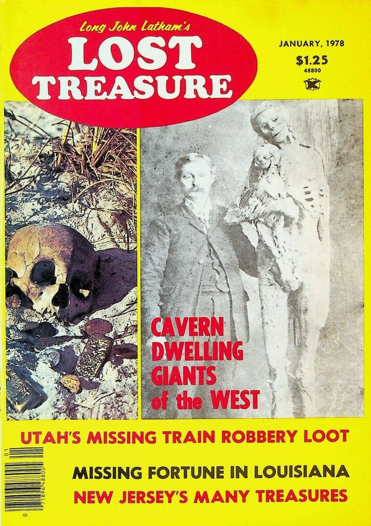 Long John Latham's Lost Treasure Magazine January 1978 Kaaterskill Clove