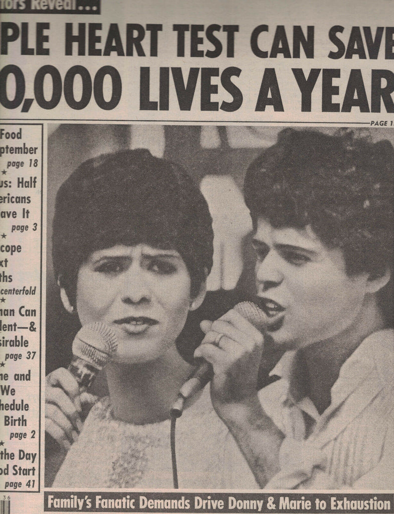 National Enquirer September 5 1978 Donny and Marie Osmond Rob Reiner