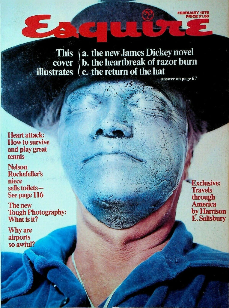 Esquire Magazine February 1976 Ted Kennedy James Dickey Larry O'Brien NBA