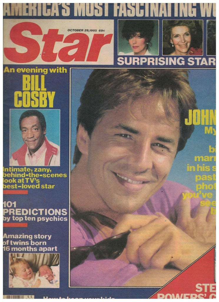 Star Magazine October 29 1985 Don Johnson Bill Cosby Stefanie Powers