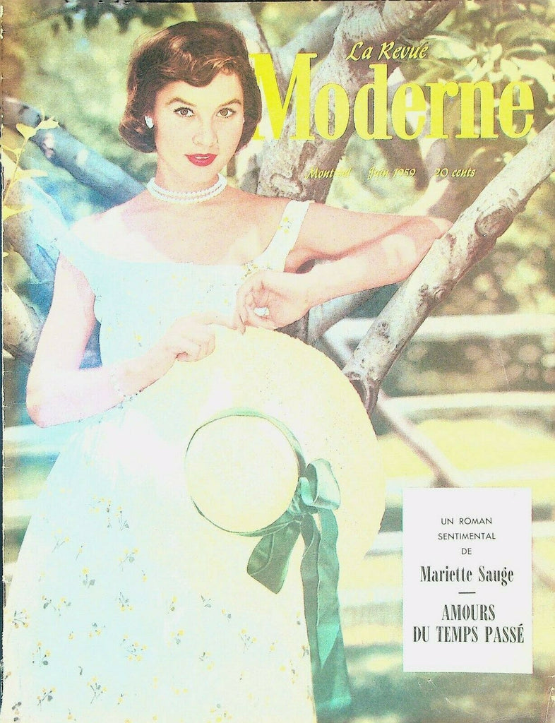 La Revue Moderne Magazine June 1959 Orson Welles Eva Bartok