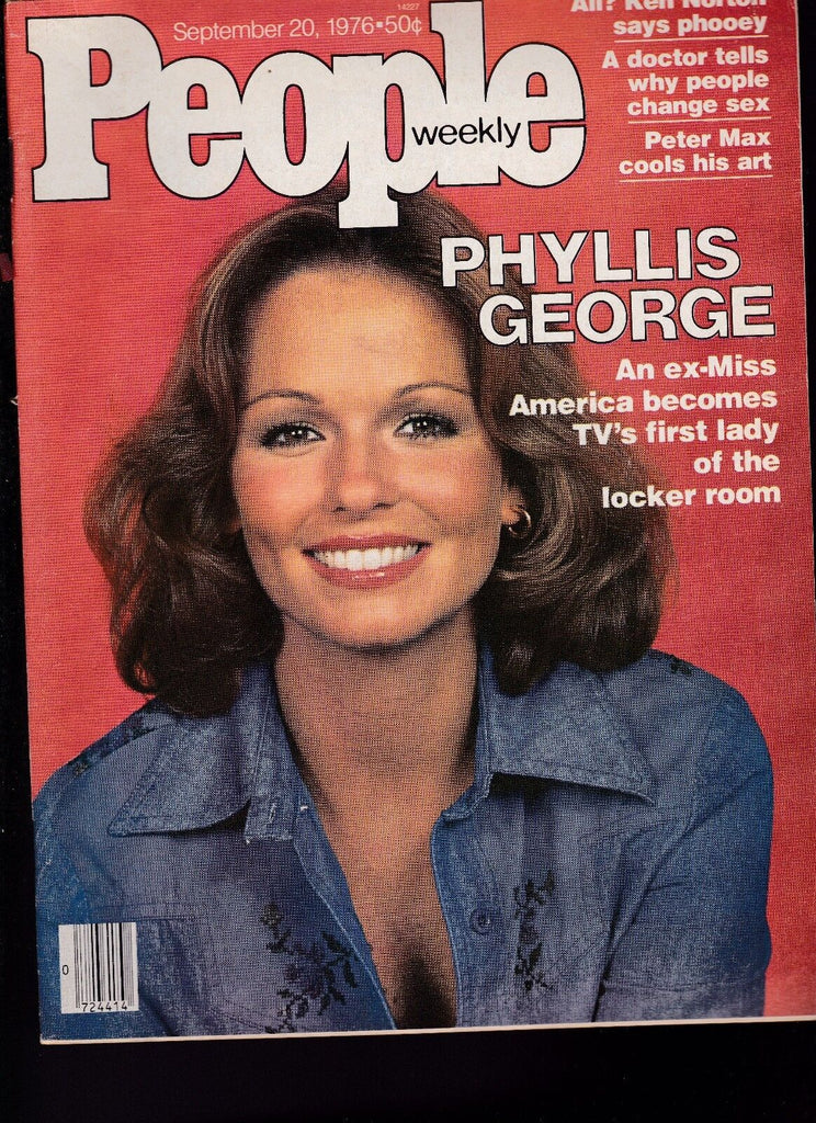 People Magazine Phyllis George Ken Norton Peter Max September 20 1976