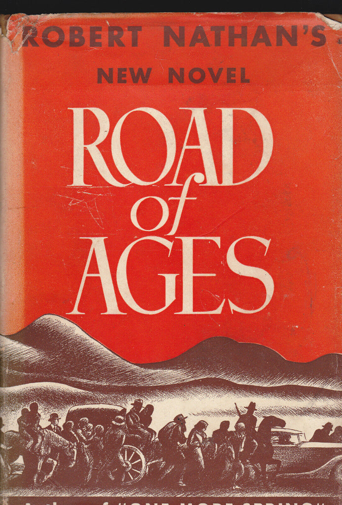 Road of Ages by Robert Nathan HC DJ 1935 Jews in Gobi Desert