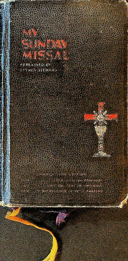 My Sunday Missal Larger Type Latin English 1944 Joseph Stdeman