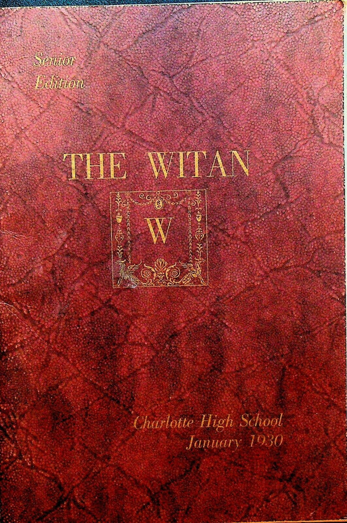 The Witan Charlotte High School January 1930 Rochester NY Yearbook