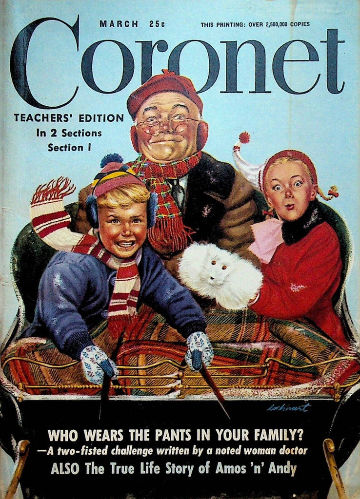 Coronet Magazine March 1948 Jim Lockhart J Edgar Hoover WE Coleman