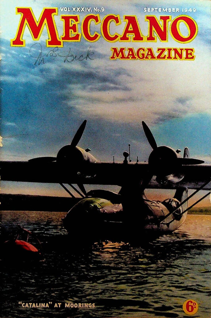 Meccano Magazine September 1949 Dinky Toys Hornby Dublo