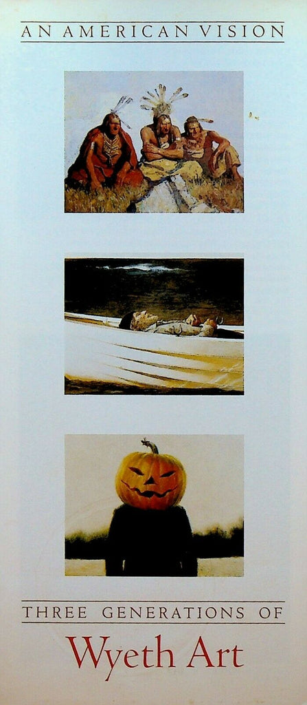 Three Generations of Wyeth Art An American Vision Brochure NC Andrew James