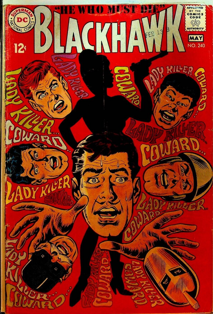 Blackhawk 240 DC Comics 1968 He Who Must Die