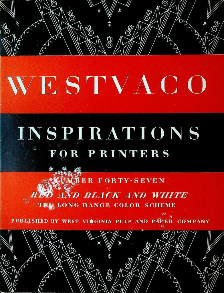 Westvaco Inspirations for Printers Magazine 47 1920s Art Deco