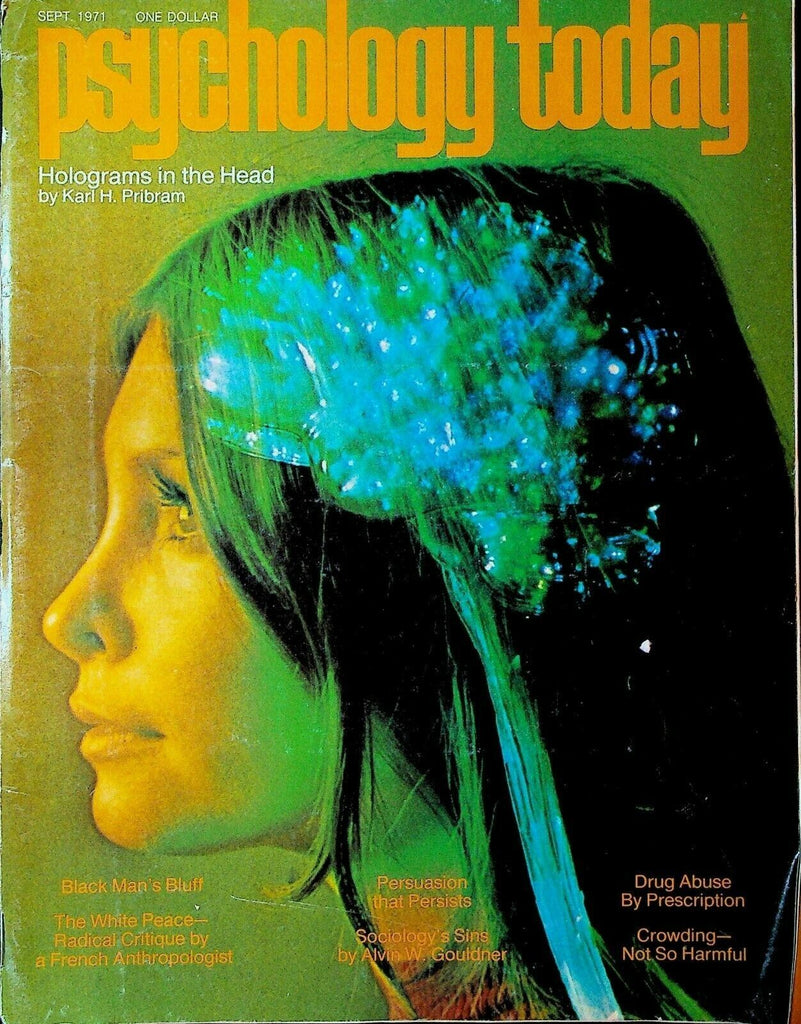 Psychology Today September 1971 Robert Jaulin Black Man's Bluff Drug Abuse