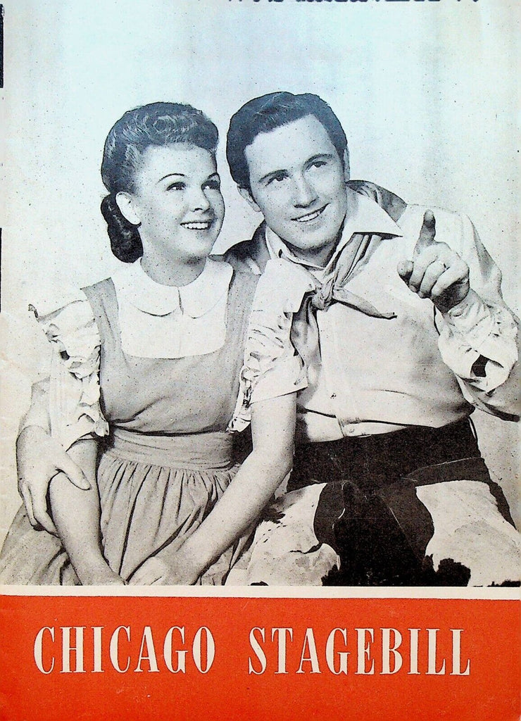 Oklahoma! Chicago Stagebill November 15 1943 John Raitt Betty Jane Watson