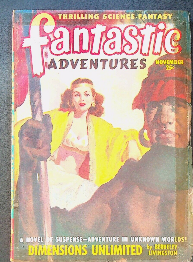 Fantastic Adventures Pulp November 1948 Berkeley Livingston Gerald Vance