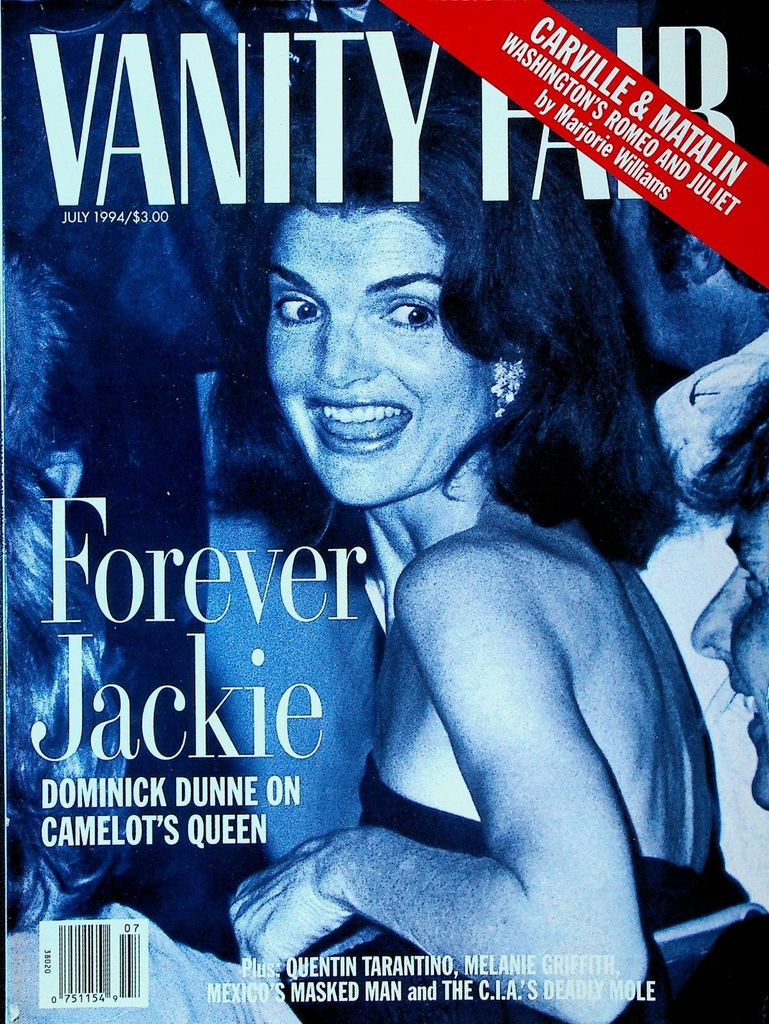 Vanity Fair July 1994 Jackie Onassis Quentin Tarantino Melanie Griffith