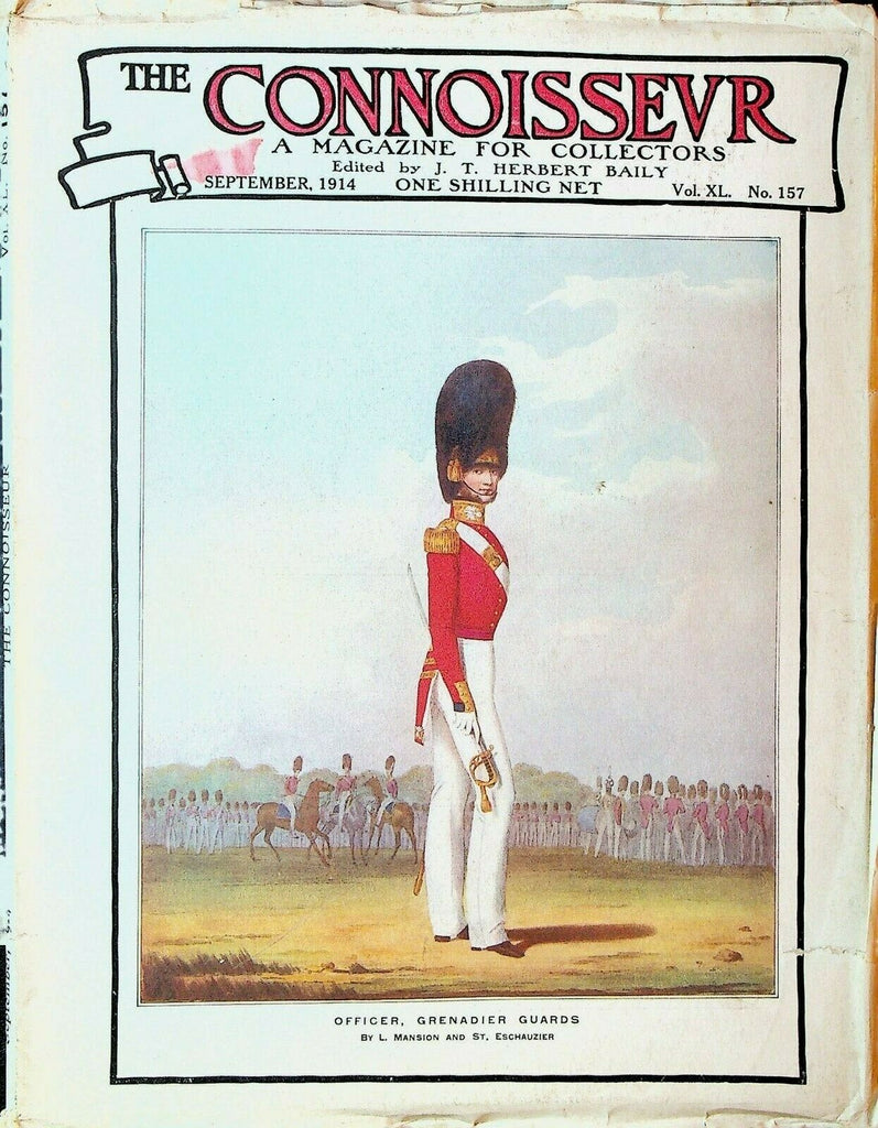 Connoisseur Magazine September 1914 Officer Grenadier Guards Oxenden Collection