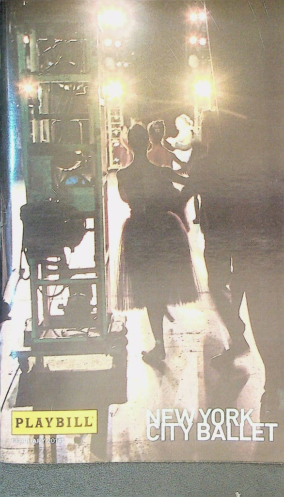 New York City Ballet Playbill February 2014 Union Jack Dances at a Gathering