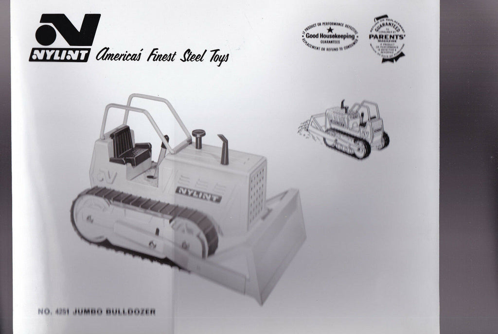 Jumbo Bulldozer Nylint  8x10 Glossy Photo #4251