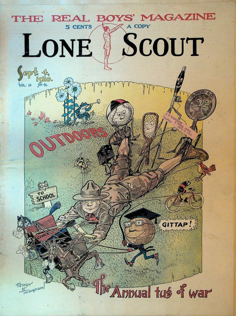 Lone Scout Magazine September 4 1920 Scouting Labrador California Gold