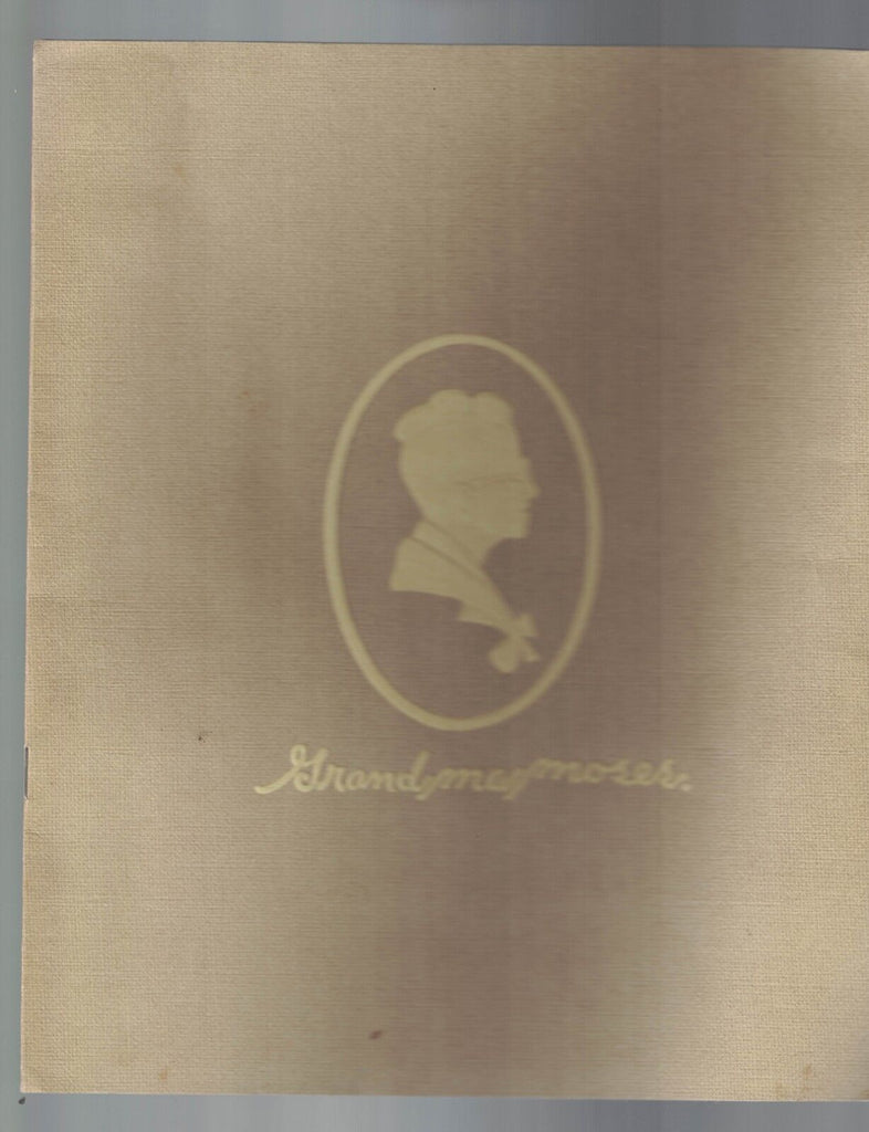 Grandma Moses Memories of America Plate Collection Ad Booklet 1980