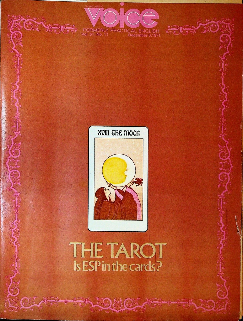 Voice Magazine December 6 1971 Kareem Abdul-Jabbar ESP Tarot