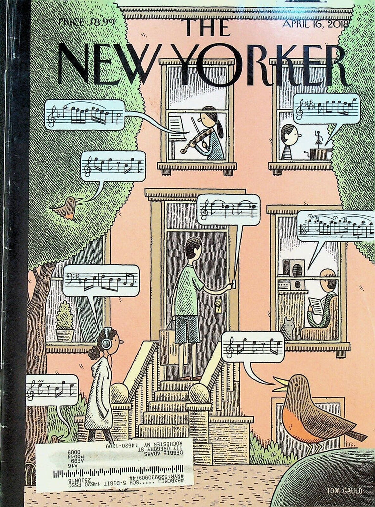 The New Yorker April 16 2018 Becky Hammon Tom Gould Michael Novogratz