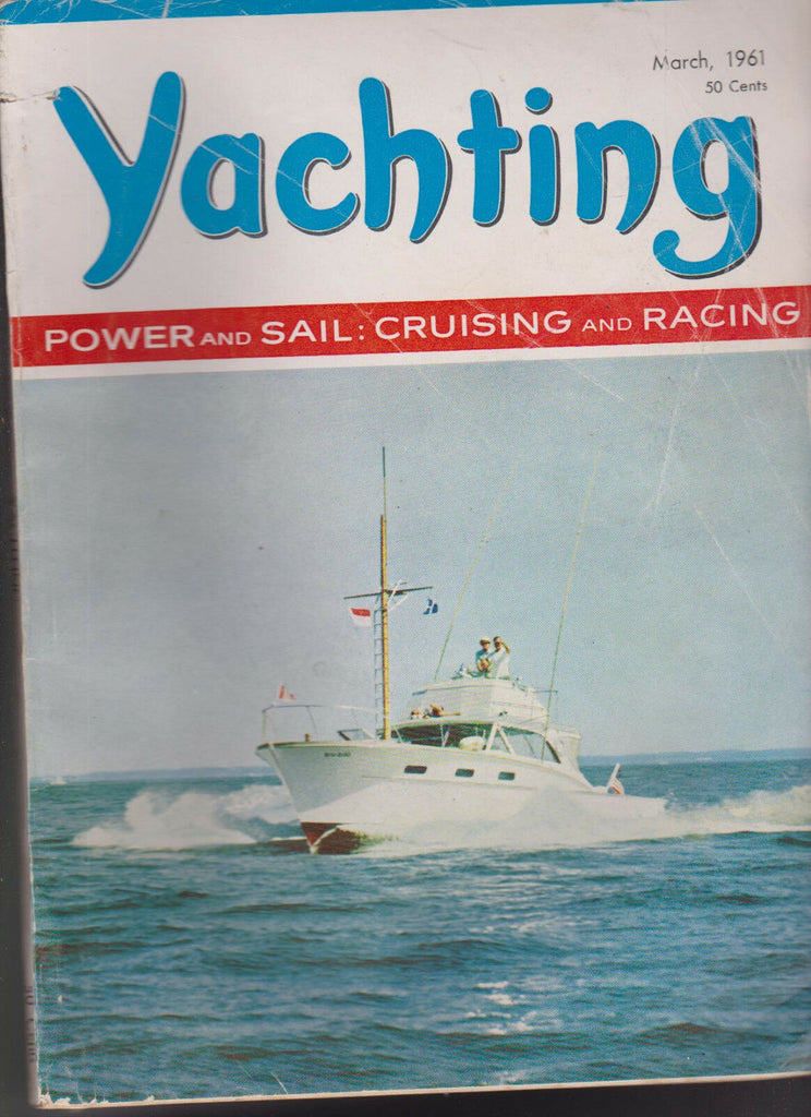 Yachting Magazine Minimum Bermuda Cruise March 1961 Free US S/H