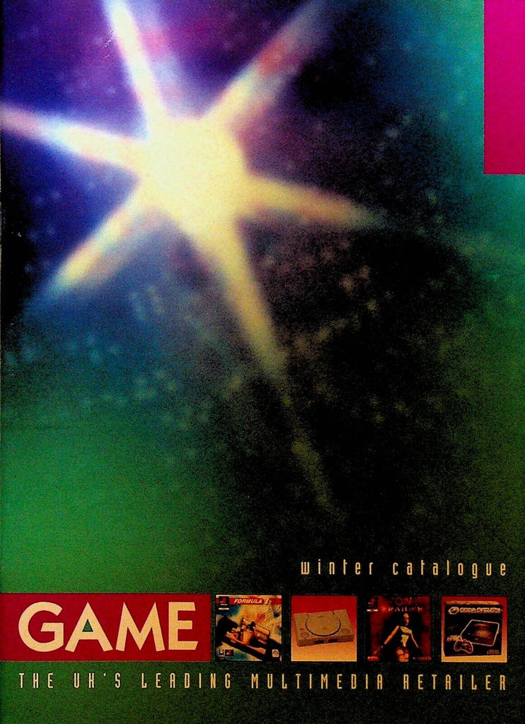 Game Winter 1996 Catalogue Videogames Sega Saturn PlayStation PC