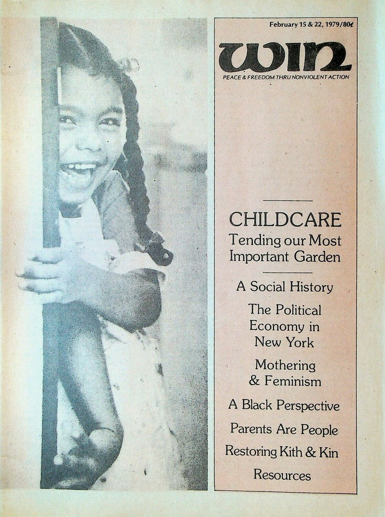 Win Magazine February 15 1979 Childcare New York City Daycare