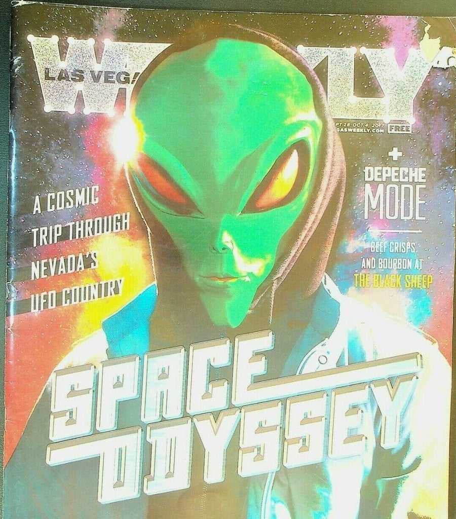 Las Vegas Weekly Magazine September 28 2017 UFO Country Depeche Mode Alien