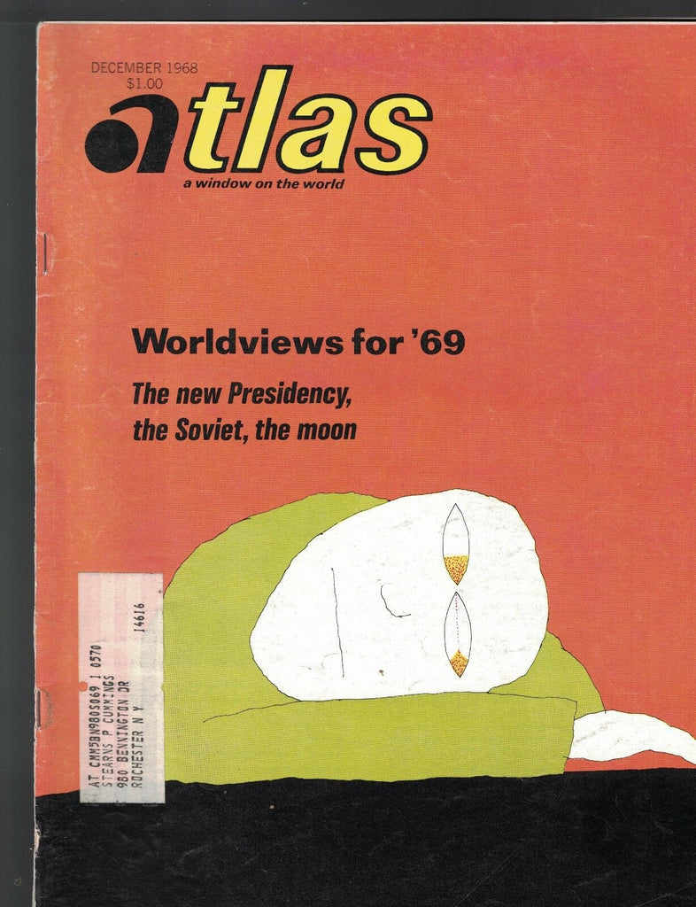 Atlas Magazine December 1968 Worldviews for 1969 Koreans in Japan