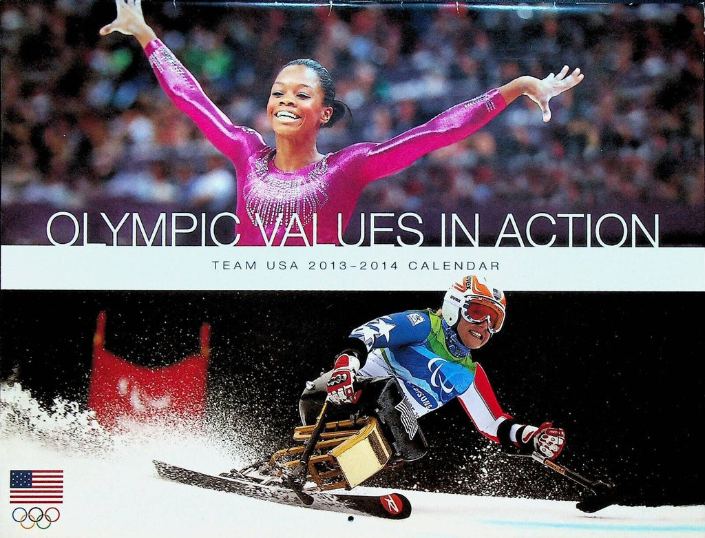 Team USA 2013 2014 Calendar Olympic Values in Action