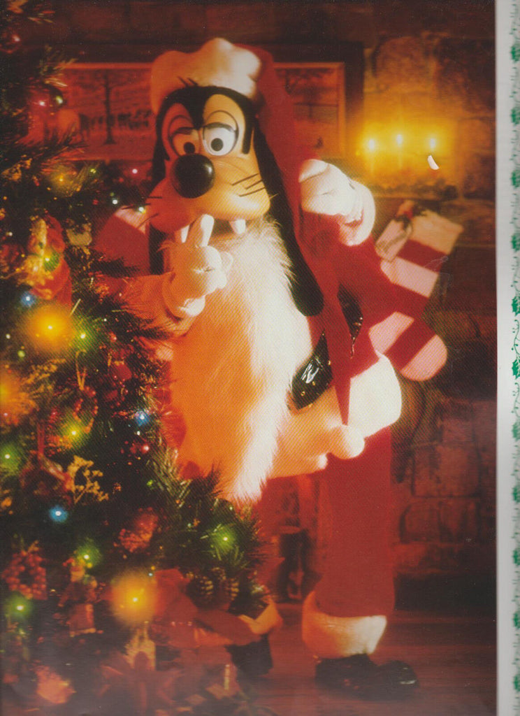 Walt Disney Eyes & Ears Cast Magazine December 21 1989 Goofy Santa Claus