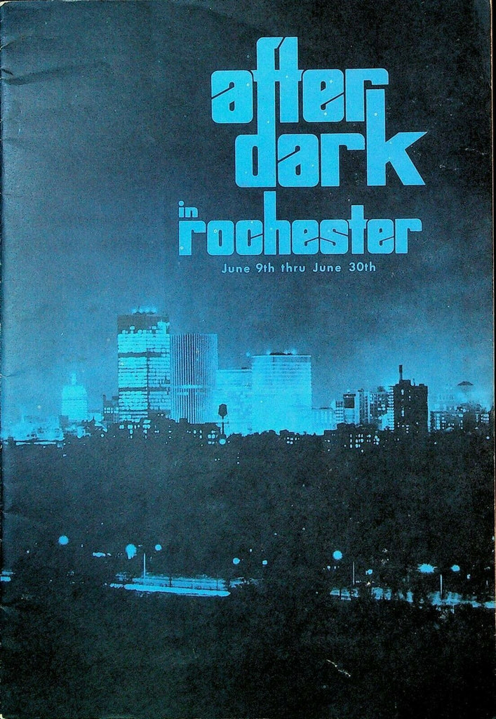 After Dark in Rochester NY Magazine Nightlife Restaurants June 9 1973
