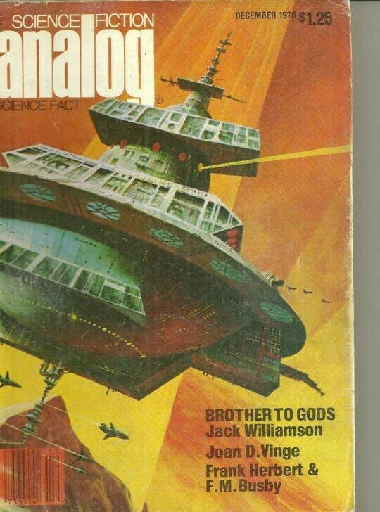 Analog Magazine December 1978 FRANK HERBERT Jack Williamson