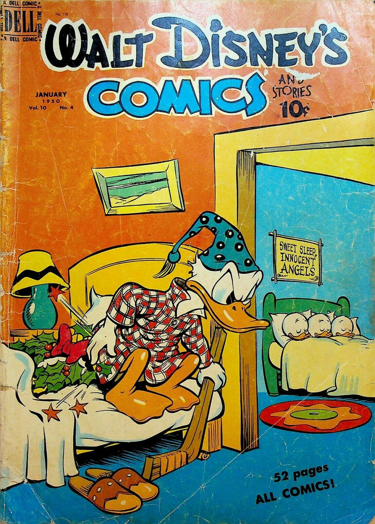 Walt Disney's Comics & Stories 112 Dell Comics 1950 Hockey Stick Donald Duck