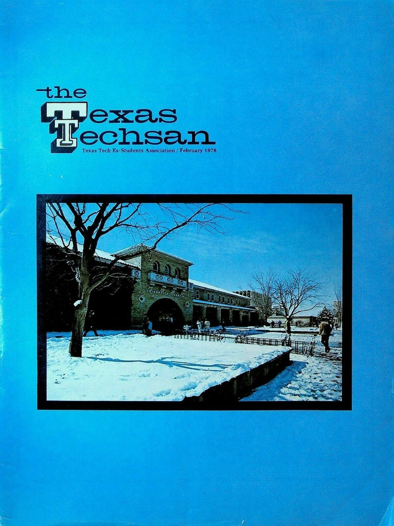 Texas Techsan February 1978 Dean Jones Wayne James Texas Tech Alumni
